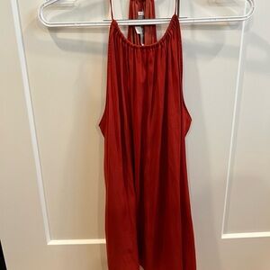 LOFT Rust Halter Top